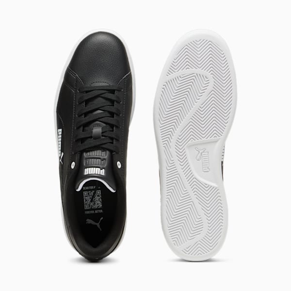 Smash 3.0 Seeing Double Sneakers Unisex, PUMA Black-PUMA White, large-ZAF