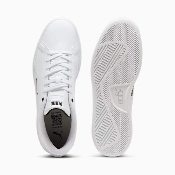 Smash 3.0 Seeing Double Sneakers Unisex, PUMA White-PUMA Black, large-ZAF