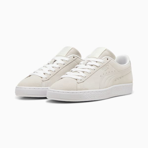 Tenis mujer Suede con brillo, Vapor Gray-PUMA White, large-MEX
