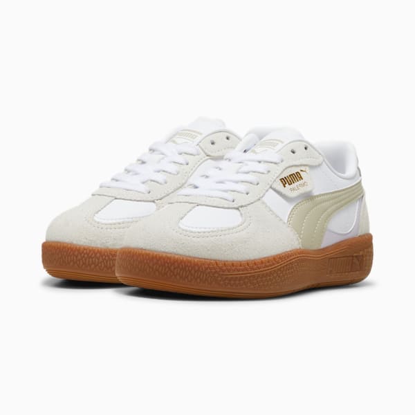Tenis Palermo Moda juvenil, PUMA White-Desert Dust, large-MEX