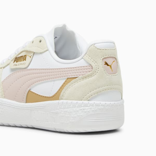 Palermo Moda Sneakers Youth, PUMA White-Mauve Mist, large-ZAF
