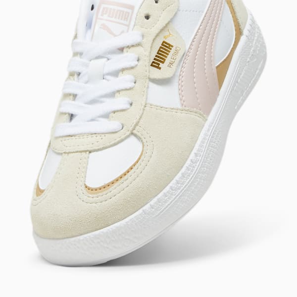 Palermo Moda Sneakers Youth, PUMA White-Mauve Mist, large-ZAF