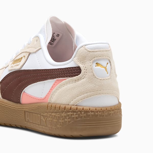 Palermo Moda Sneakers Youth, PUMA White-Chocotart, large-ZAF