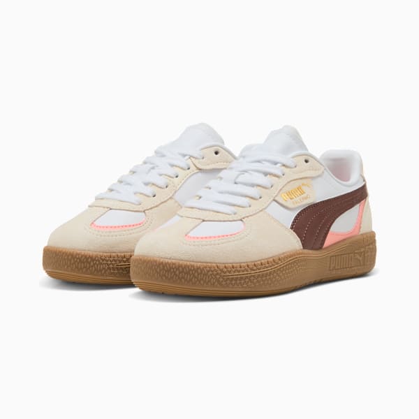 Palermo Moda Sneakers Youth, PUMA White-Chocotart, large-ZAF