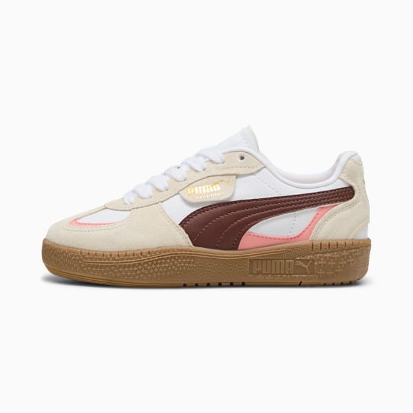 Palermo Moda Sneakers Youth, PUMA White-Chocotart, large-ZAF
