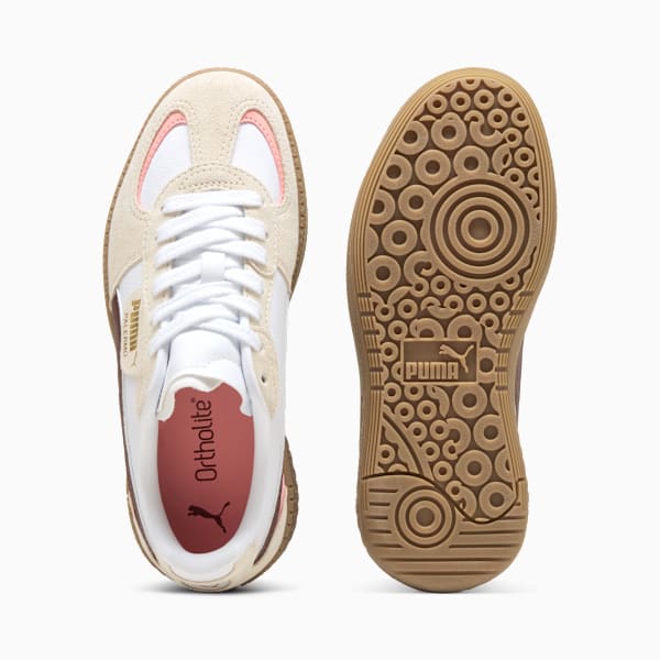 Palermo Moda Sneakers Youth, PUMA White-Chocotart, large-ZAF