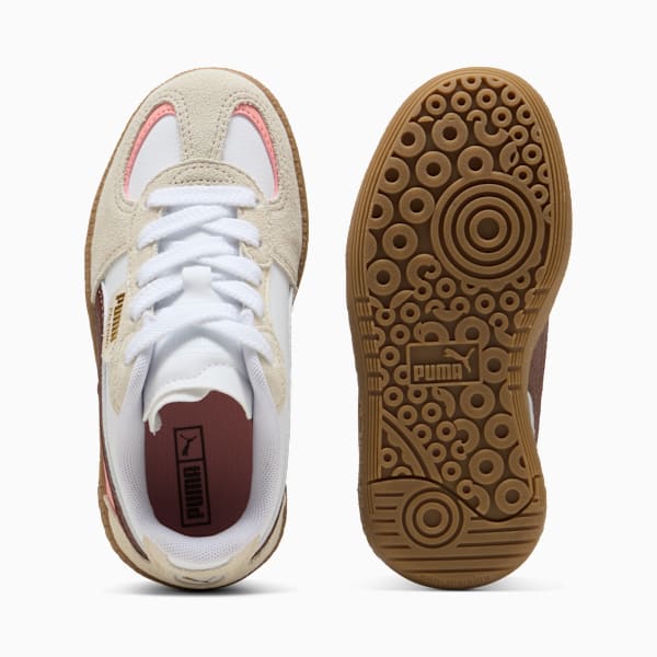 Palermo Moda Sneakers Kids, PUMA White-Chocotart, large-ZAF