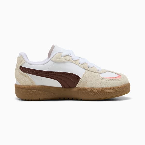 Palermo Moda Sneakers Kids, PUMA White-Chocotart, large-ZAF