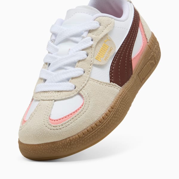 Palermo Moda Sneakers Kids, PUMA White-Chocotart, large-ZAF
