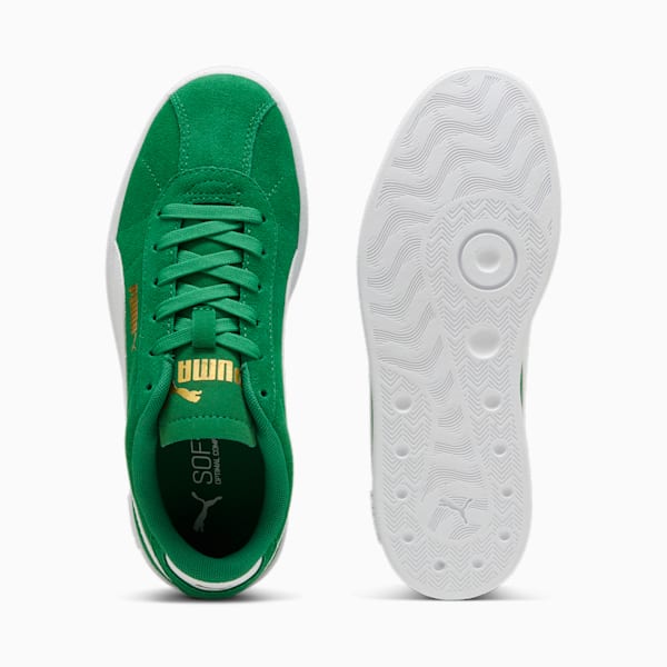 PUMA Club II Sneakers Youth, Archive Green-PUMA White-PUMA Gold, large-ZAF