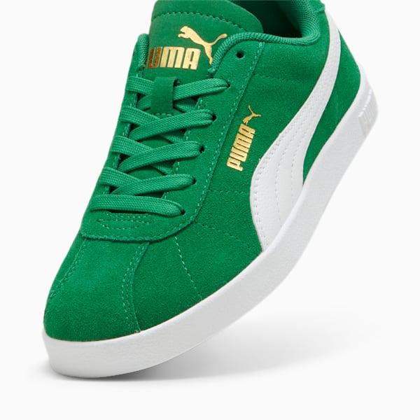 PUMA Club II Sneakers Youth, Archive Green-PUMA White-PUMA Gold, large-ZAF