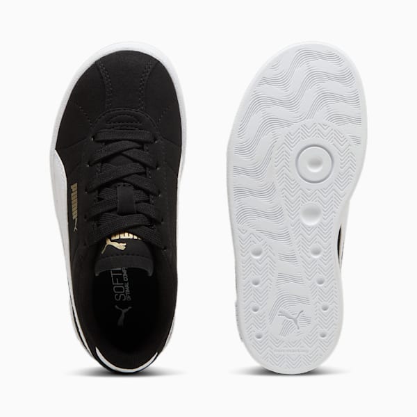 PUMA Club II Sneakers Kids, PUMA Black-PUMA White-PUMA Gold, large-ZAF