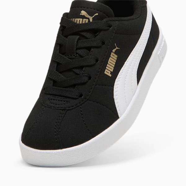 PUMA Club II Sneakers Kids, PUMA Black-PUMA White-PUMA Gold, large-ZAF