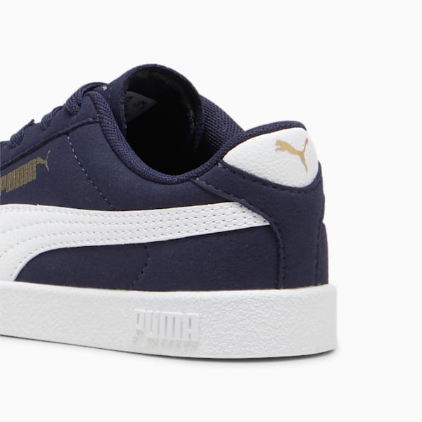 PUMA Club II Sneakers Kids, PUMA Navy-PUMA White-PUMA Gold, large-ZAF