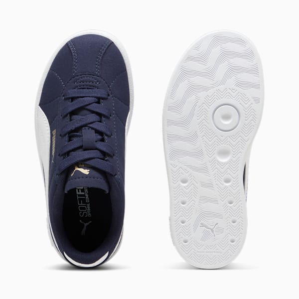 PUMA Club II Sneakers Kids, PUMA Navy-PUMA White-PUMA Gold, large-ZAF
