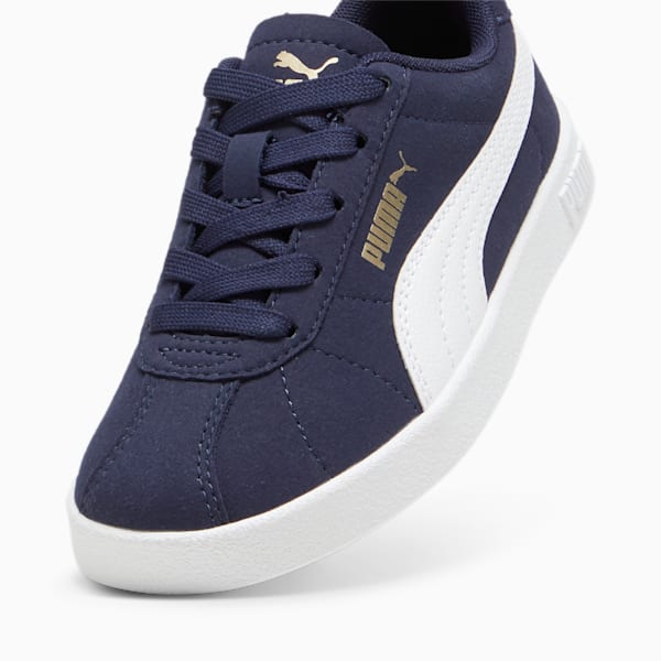 PUMA Club II Sneakers Kids, PUMA Navy-PUMA White-PUMA Gold, large-ZAF