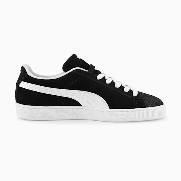Zapatillas Suede "MIS RAICES", PUMA Black-PUMA White-Clementine-Racing Blue, large-ARG