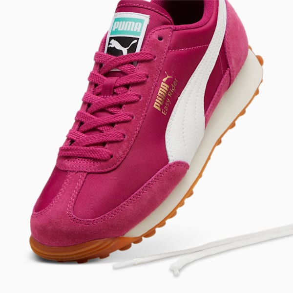 Easy Rider Vintage Sneakers, Magenta Gleam-PUMA White, large-ZAF