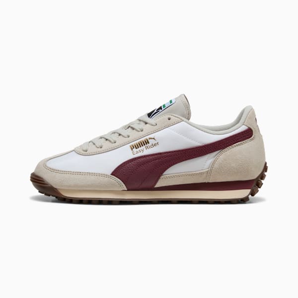 Easy Rider Vintage Sneakers Unisex, Warm White-Ruby Shimmer, large-ZAF