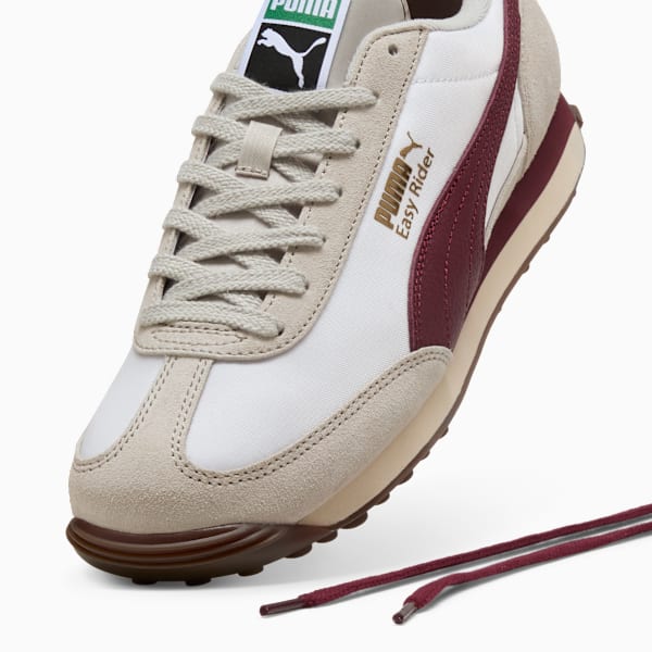 Easy Rider Vintage Sneakers Unisex, Warm White-Ruby Shimmer, large-ZAF