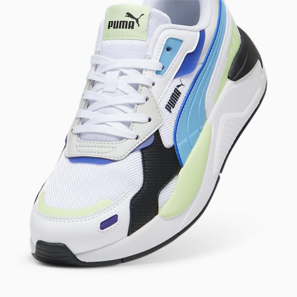 Zapatillas X-Ray 3 unisex, PUMA White-Team Light Blue-PUMA Black, large-ARG