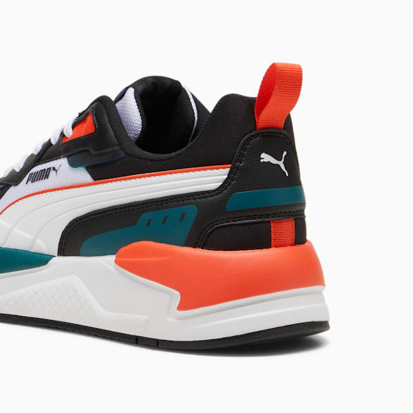 Zapatillas X-Ray 3 unisex, PUMA Black-PUMA White-Cold Green-Redmazing, large-ARG