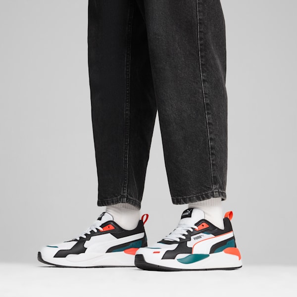 Zapatillas X-Ray 3 unisex, PUMA Black-PUMA White-Cold Green-Redmazing, large-ARG