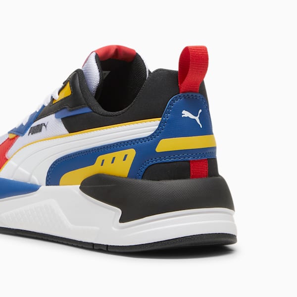 X-Ray 3 Sneakers Unisex, PUMA White-Yellow Sizzle-PUMA Black-For All Time Red, large-MEX