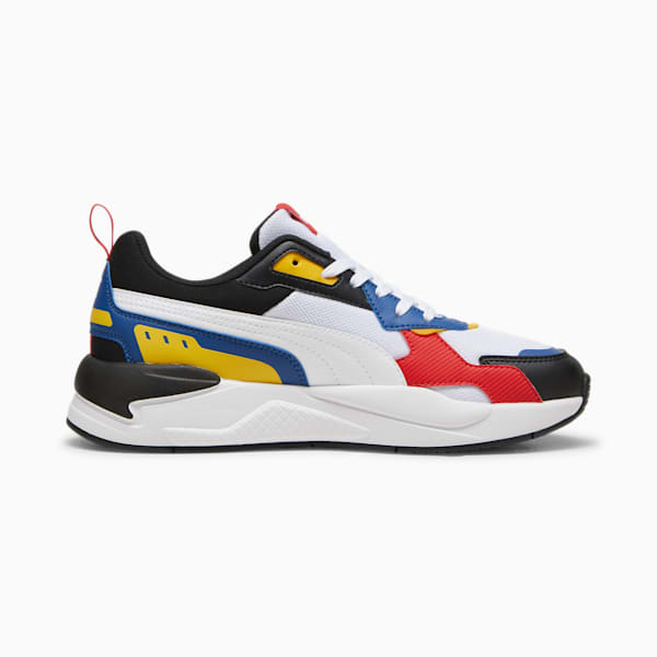 X-Ray 3 Sneakers Unisex, PUMA White-Yellow Sizzle-PUMA Black-For All Time Red, large-MEX