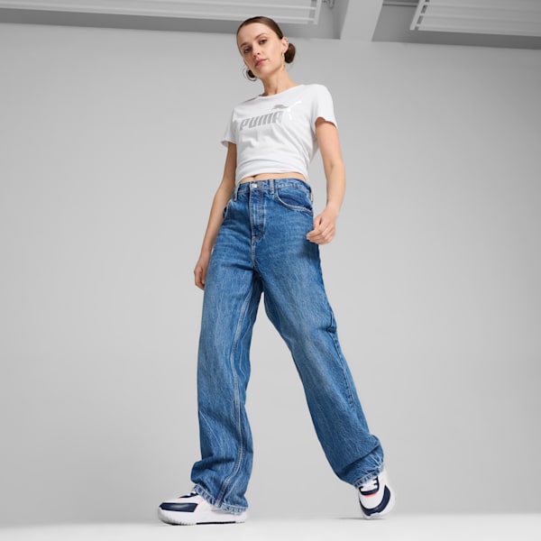 R78 Disrupt LT Sneakers Women, PUMA White-Club Navy-Glacial Gray, large-ZAF