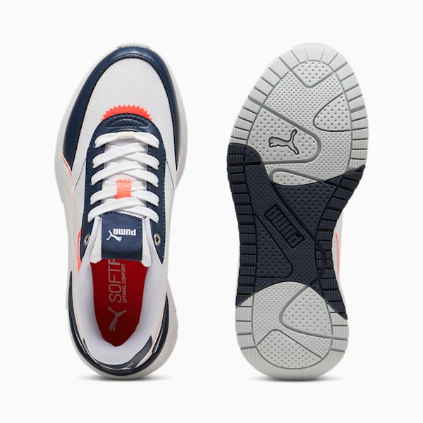 R78 Disrupt LT Sneakers Women, PUMA White-Club Navy-Glacial Gray, large-ZAF