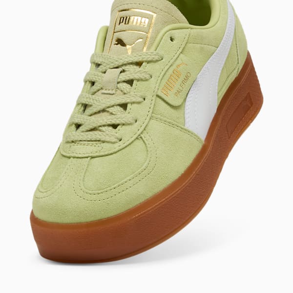 Palermo Elevata Sneakers Women, Pistachio Green-Gum, large-ZAF