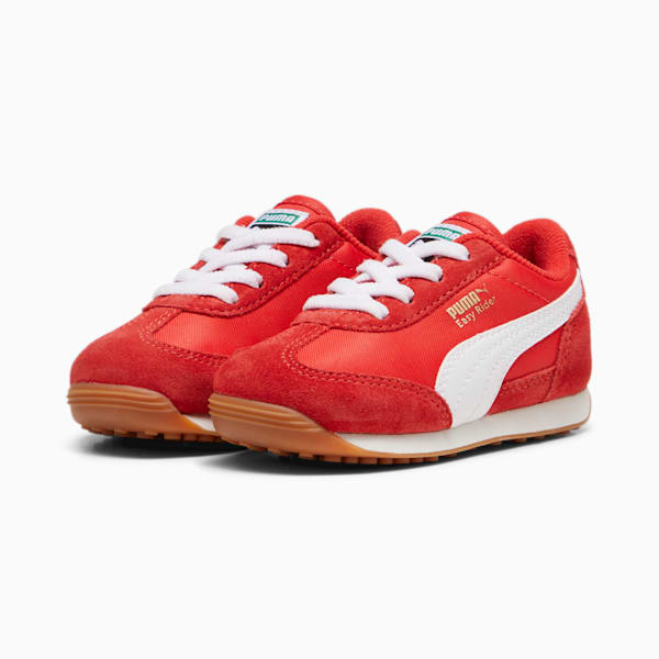 Easy Rider Vintage Sneakers Toddler, PUMA Red-PUMA White, large-ZAF