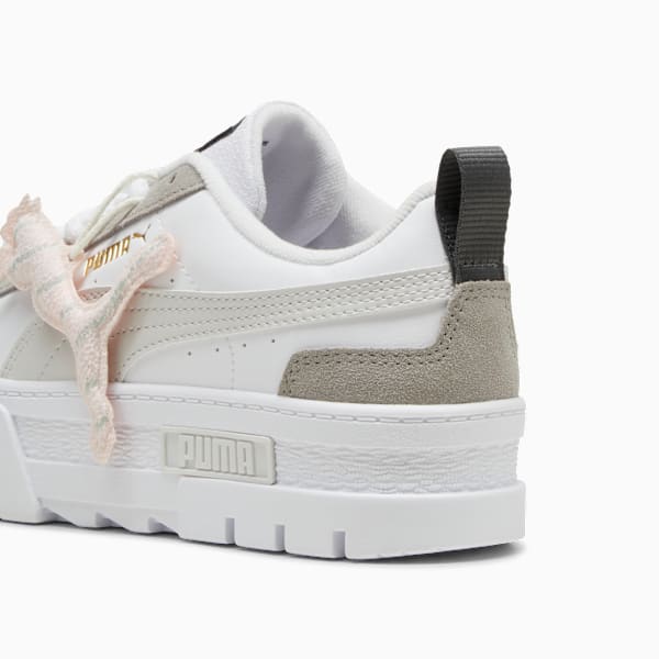 Tenis mujer Mayze Merry X-mas, PUMA White-Feather Gray, large-MEX