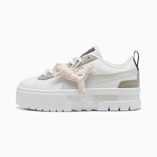 Tenis mujer Mayze Merry X-mas, PUMA White-Feather Gray, large-MEX