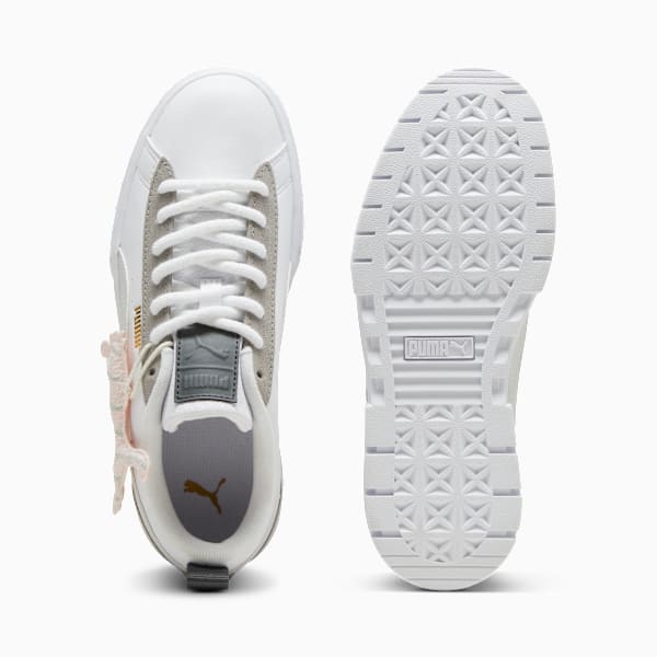 Tenis mujer Mayze Merry X-mas, PUMA White-Feather Gray, large-MEX