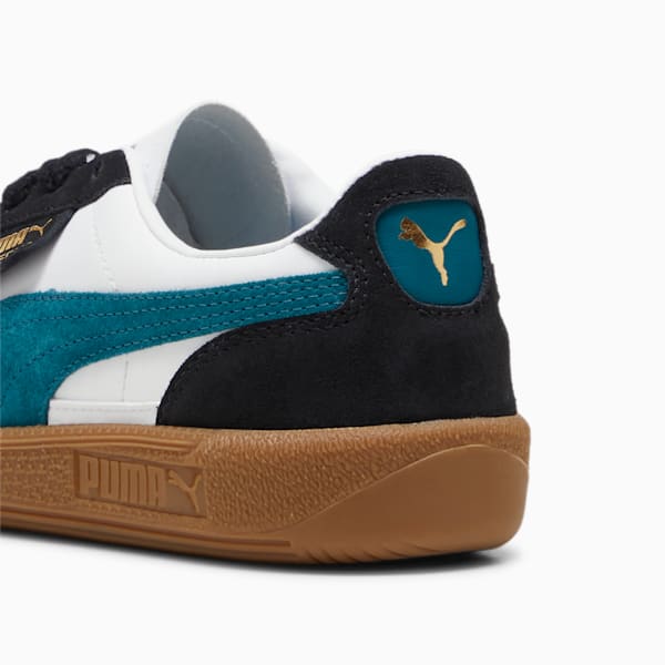 Palermo Downtown Sneakers Youth, PUMA White-Cold Green-PUMA Black, large-ZAF