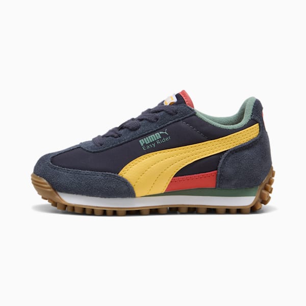 Easy Rider Sneakers Kids, New Navy-Sunny Yellow, large-MEX