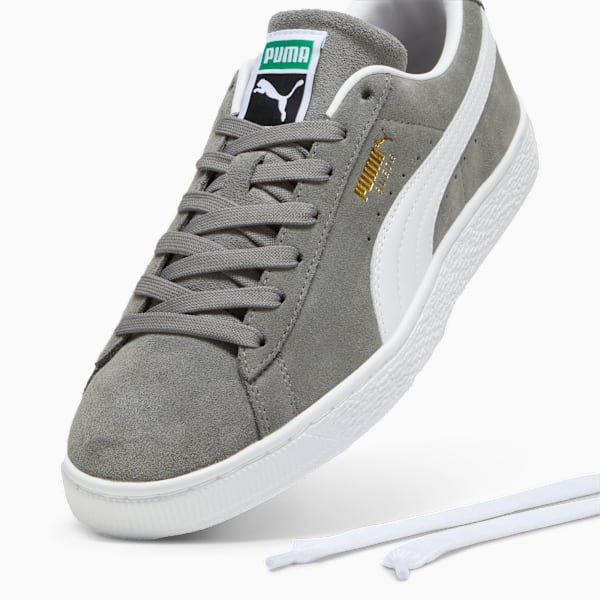 Zapatillas Suede Classic, Cast Iron-PUMA White, large-ARG