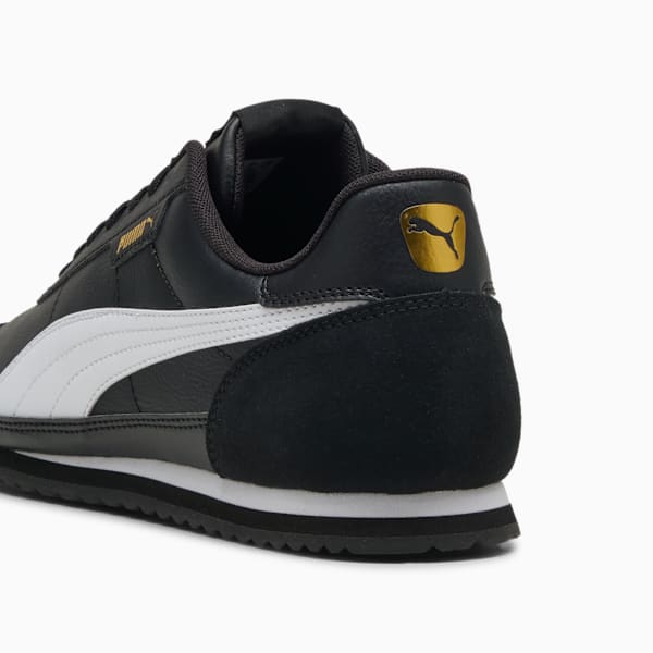 Zapatillas Puma Turino II, PUMA Black-PUMA White-PUMA Gold, large-ARG