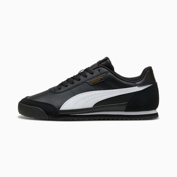Zapatillas Puma Turino II, PUMA Black-PUMA White-PUMA Gold, large-ARG