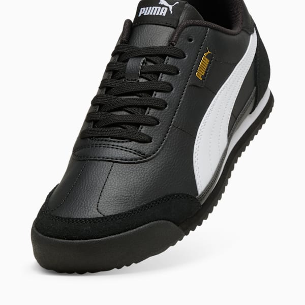 Zapatillas Puma Turino II, PUMA Black-PUMA White-PUMA Gold, large-ARG
