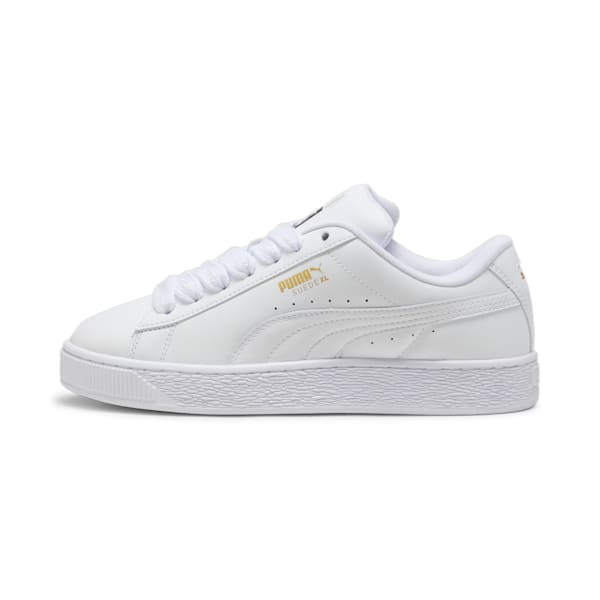 Zapatillas Suede XL, PUMA White-Vapor Gray, large-ARG