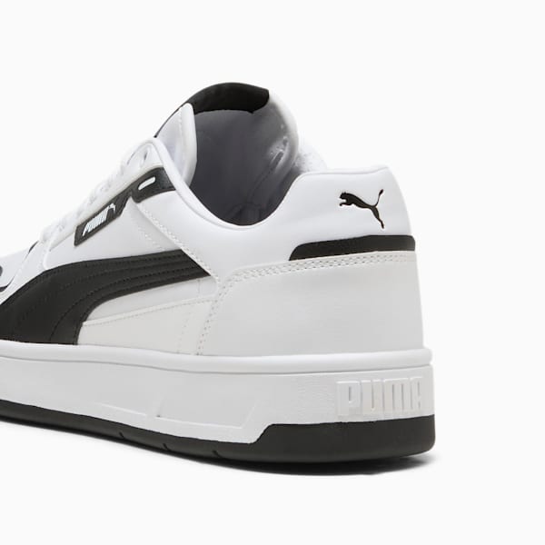 Court Classic Street Sneakers Unisex, PUMA White-PUMA Black, large-ZAF