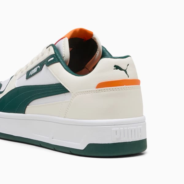 Court Classic Street Sneakers Unisex, PUMA White-Dark Myrtle-Warm White, large-ZAF