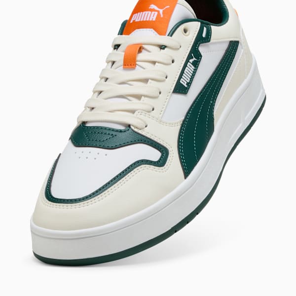 Court Classic Street Sneakers Unisex, PUMA White-Dark Myrtle-Warm White, large-ZAF