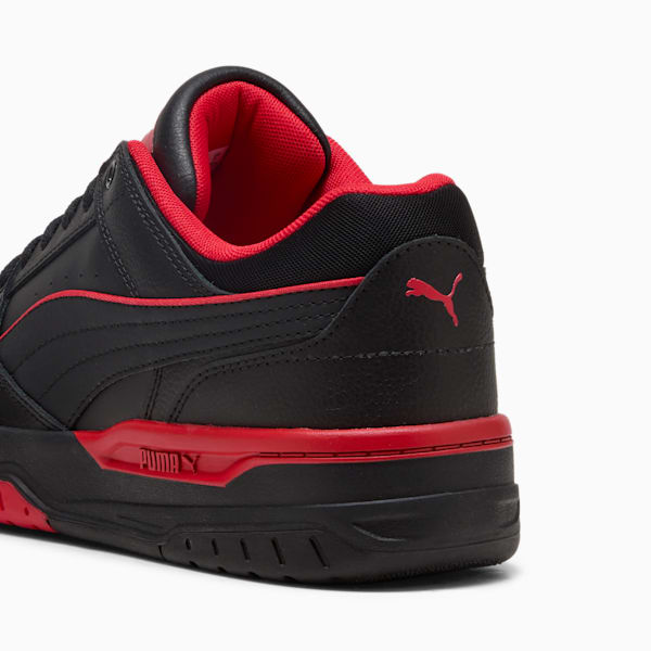 Rebound Retro Sneakers Unisex, PUMA Black-For All Time Red-PUMA Black, large-MEX