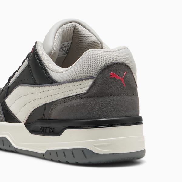 Zapatillas Rebound Retro Gamuza, PUMA Black-Cool Dark Gray-For All Time Red, large-ARG