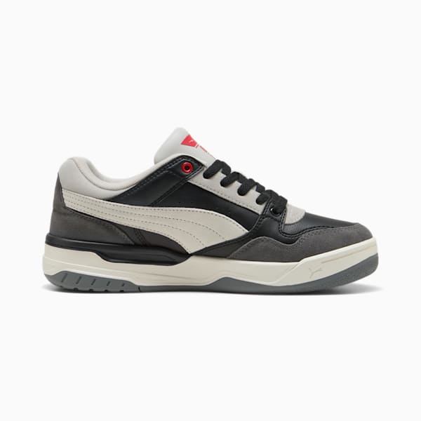 Zapatillas Rebound Retro Gamuza, PUMA Black-Cool Dark Gray-For All Time Red, large-ARG