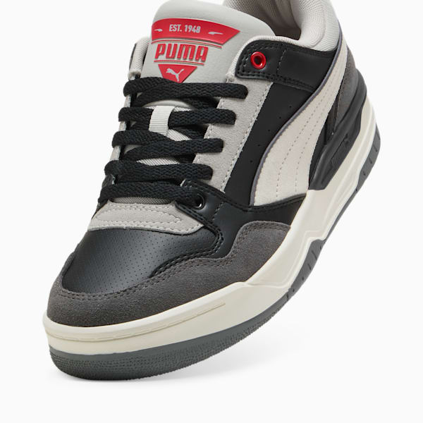 Zapatillas Rebound Retro Gamuza, PUMA Black-Cool Dark Gray-For All Time Red, large-ARG